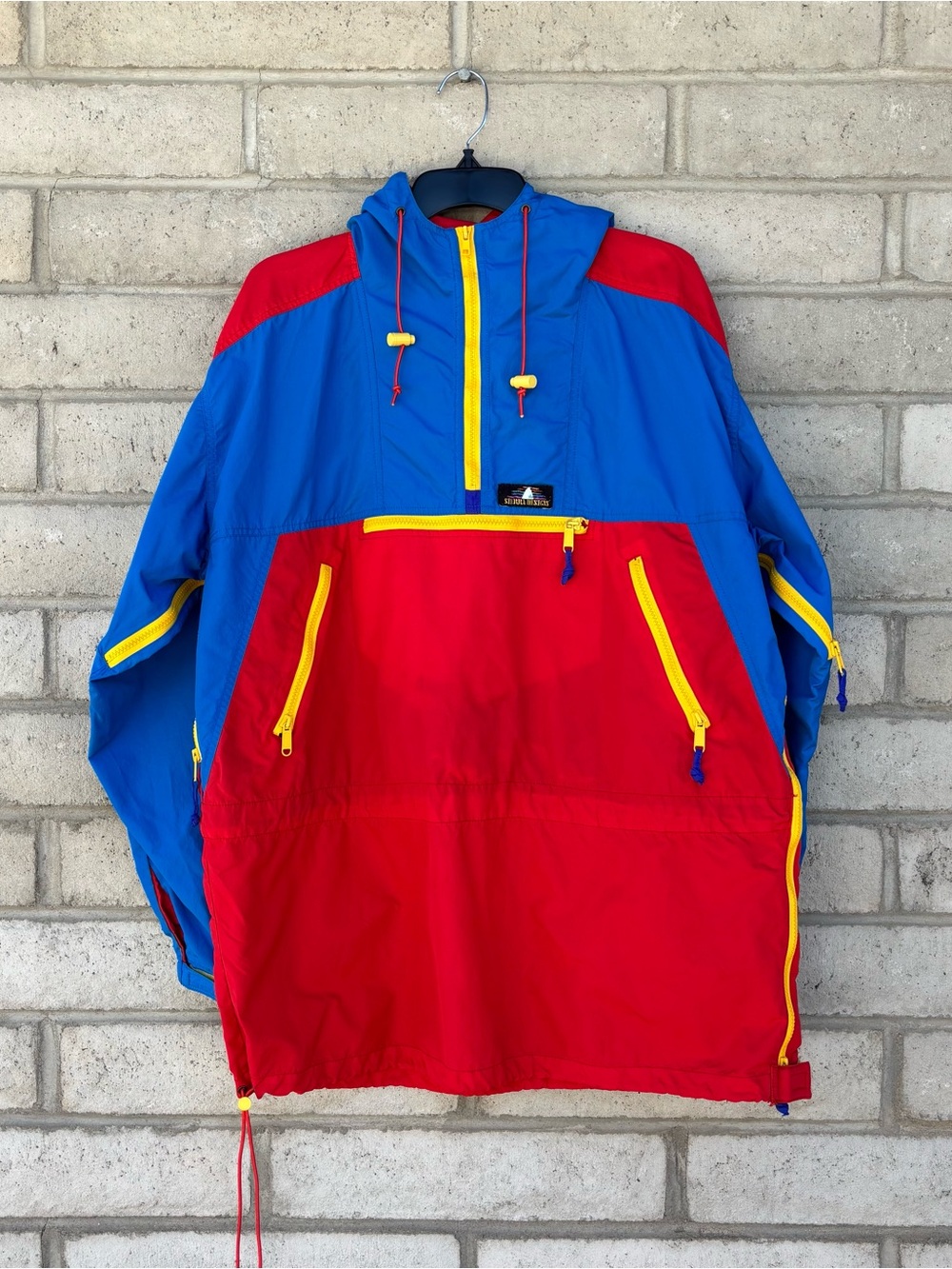 Vintage Sierra Designs Colorblock Jacket Size Large